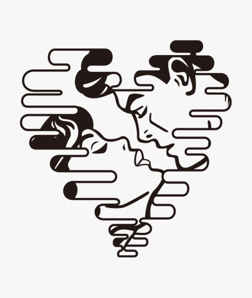 Vanishing Love - Heart Logo