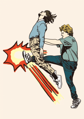 Chute as bolas - Desenho