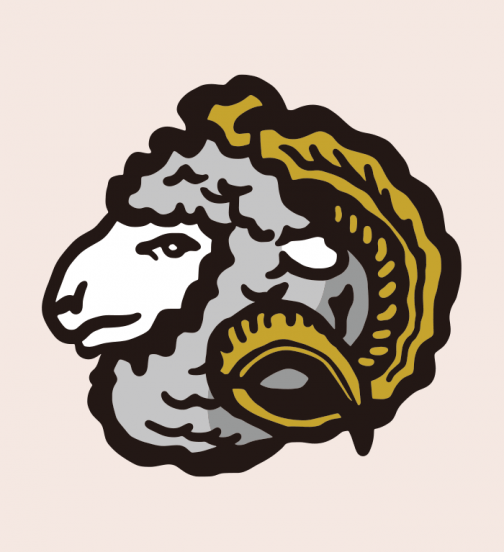 Logo owcy - rysunek