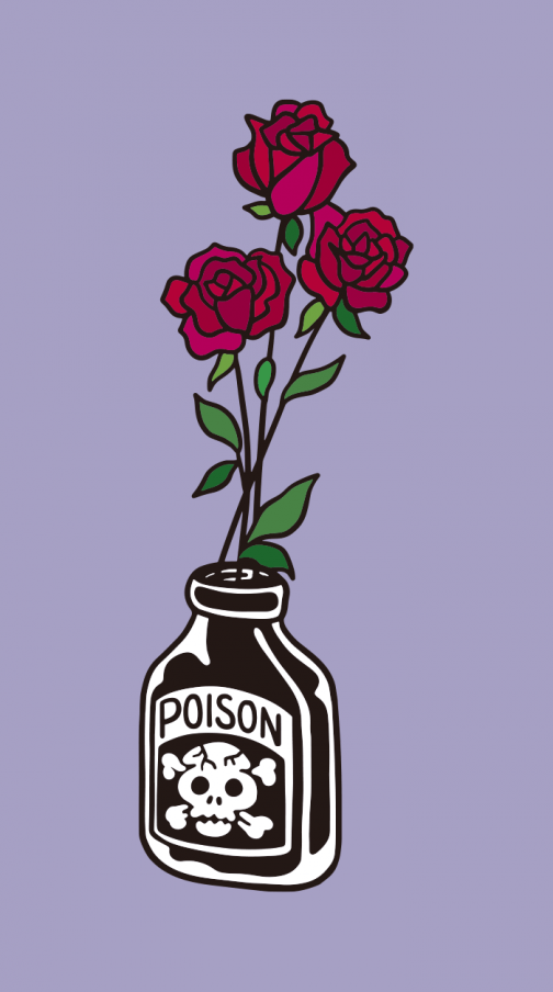 Roses and Poison - illustration