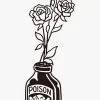 Rosas y veneno - ilustración - Imagen 2