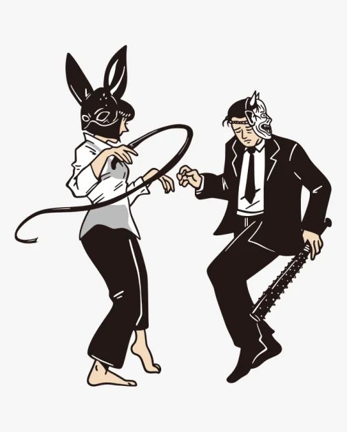 Lucha heterogénea - Dibujo