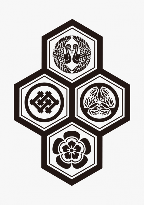 Modello giapponese simbolico 02 - Emblema
