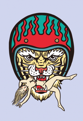 Logotipo Tiger Riders