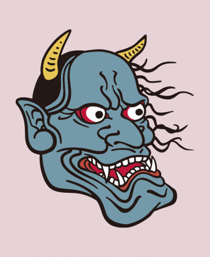 Hannya (Prajna) - illustration | ai illustrator file | US$5.00 each ...