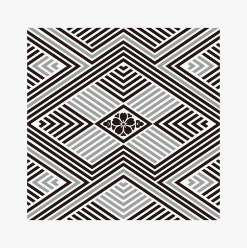 Geometrie Zen - patroon