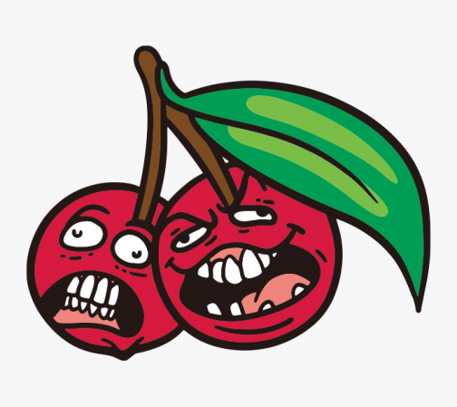 Crazy cherry brothers illustration