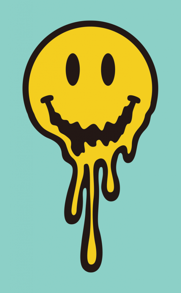 Creepy smiley face illustration | ai illustrator file | US$5.00 each ...