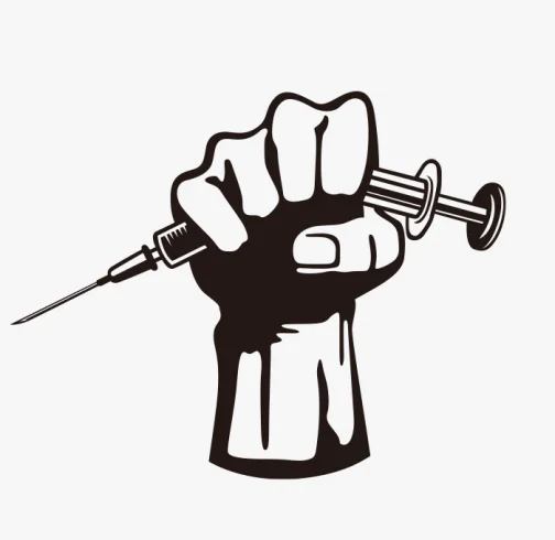 Non vaccinare l'illustrazione