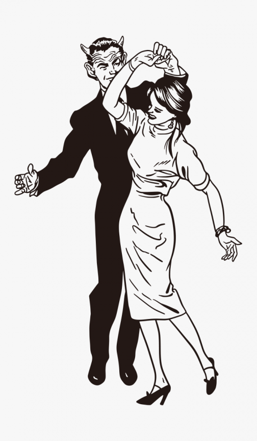 Dancing with the Devil - Drawing