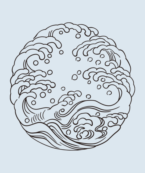Japanese Wave Symbol