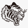 Logo dell'illustrazione della tigre e del fulmine. - immagine 3