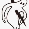 Ghost Struck by Lightning / Military patch design - Image 2