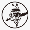 Logo del volto dei nativi americani - immagine 2