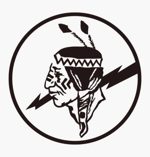 Logotipo do rosto do nativo americano