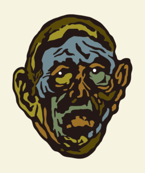 Zombie im Stil alter Gemälde 02