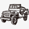 Retro 4WD / disegno auto - immagine 2