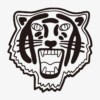 Design retrô com emblema militar de tigre - Image 2
