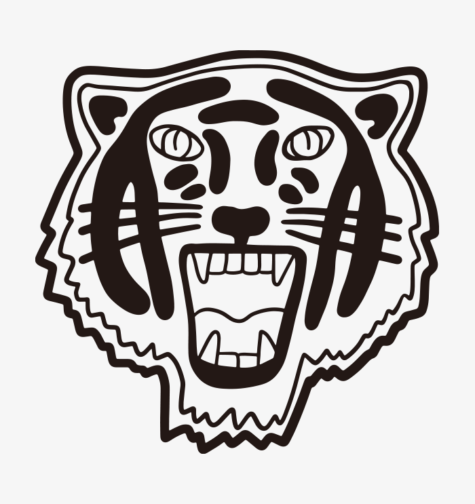 Retro tiger military patch Design | ai illustrator file | US$5.00 each ...