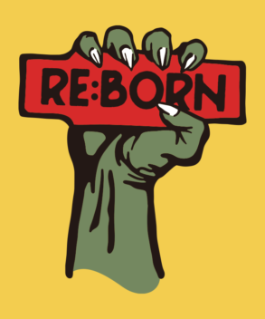 RE:BORN / Zombie hand / illustration, vector