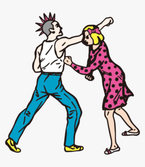 Punk en Nerd / vechten 02