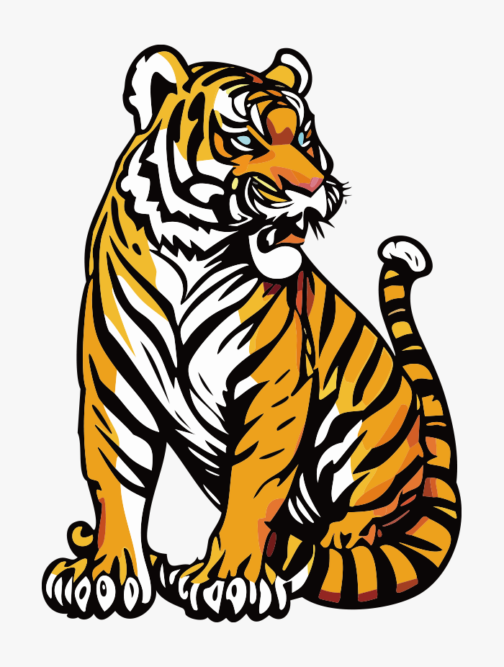 Тигр / иллюстрация