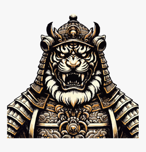 Tigre armé / illustration
