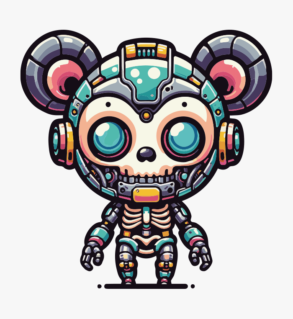 Monkey Skeleton Robot