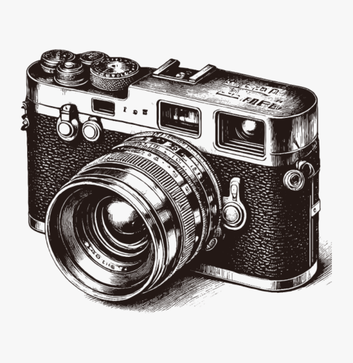 Retro camera clip art